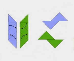 cara+membuat+bintang+dari+kertas+origami