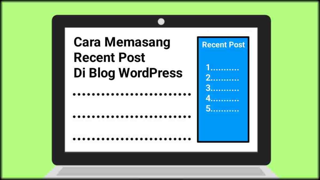 cara+memasang+recent+post+di+blog+wordpress