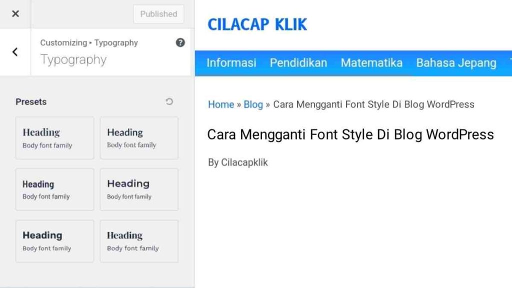 cara+mengganti+font+style+di+blog+wordPress